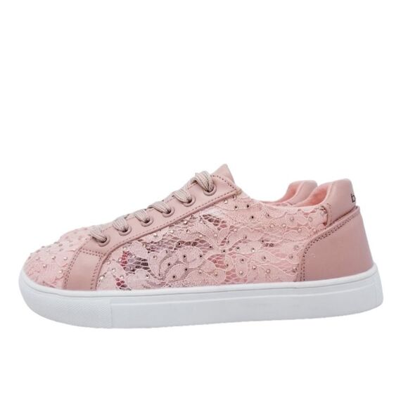 Bebe Chiara Pink Platform Sneakers - Picture 3 of 10